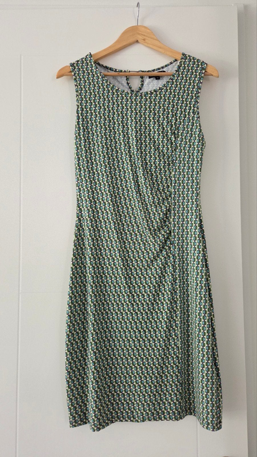 Mouwloze King Louie jurk met geometrische print maat M, Maat 38/40 (M), Meerkleurig, Ophalen of Verzenden, Zo goed als nieuw