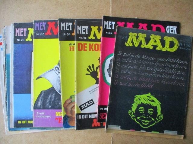adv8384 mad magazine, Eén stripboek, Ophalen, Gelezen