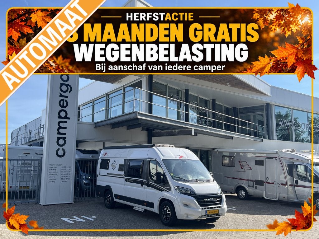 Malibu Van Charming 640 LE AUTOMAAT ENKELE BEDDEN EURO6, Automaat, Malibu, Fiat, 6 tot 7 meter