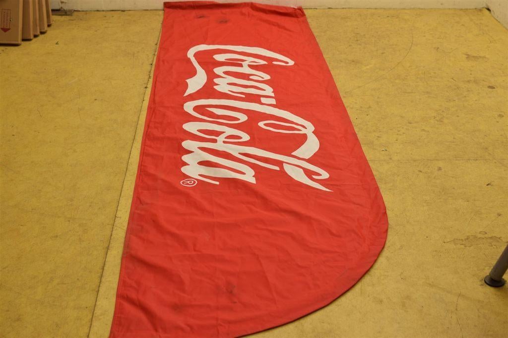 Coca Cola vlag 46426, Ophalen of Verzenden, Gebruikt