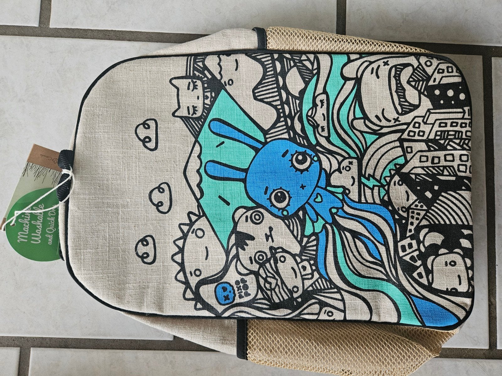 Nieuwe SoYoung x Pixopop Rugtas - Wasbaar & Duurzaam, Overige merken, 25 tot 40 cm, Nieuw, Ophalen of Verzenden