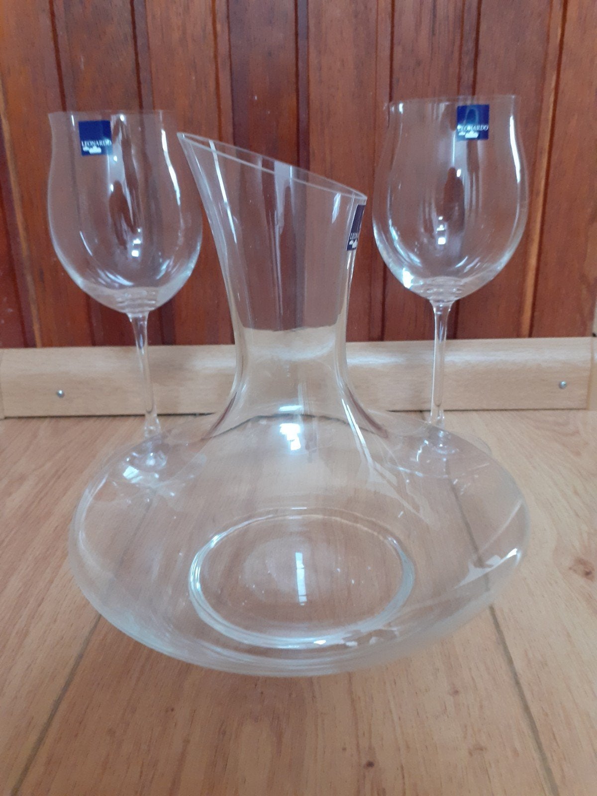 Sierlijke karaf met 2 glazen., Ophalen