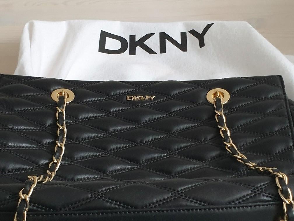 Donna Karan DKNY Gansevoort handtas & portemonnee, Ophalen of Verzenden, Zo goed als nieuw, Zwart, Handtas
