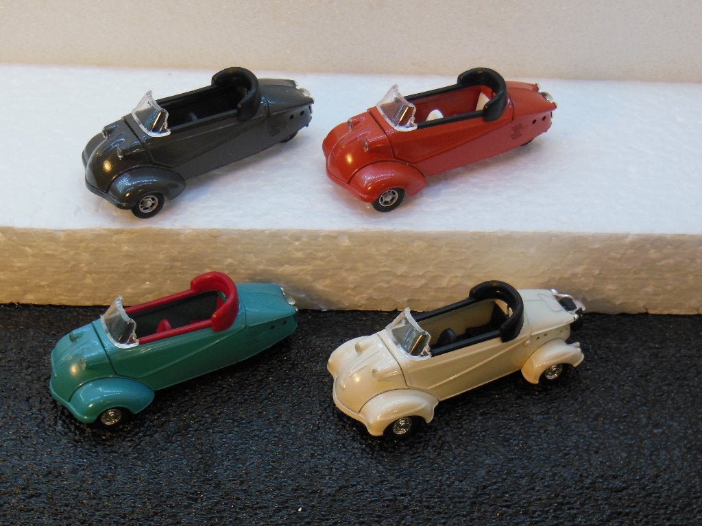 4 x  MESSERSCHMITT  -  1:50  - CURSOR  692, Hobby en Vrije tijd, Modelauto's | 1:50, Ophalen of Verzenden, Nieuw, Auto, Overige merken