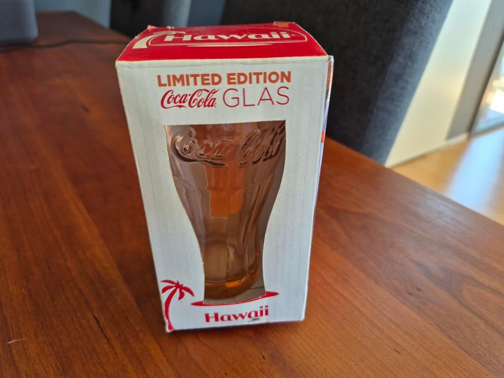 Coca-Cola Glas Hawaii Limited Edition, Verzamelen, Glas en Borrelglaasjes, Ophalen of Verzenden, Nieuw, Frisdrankglas