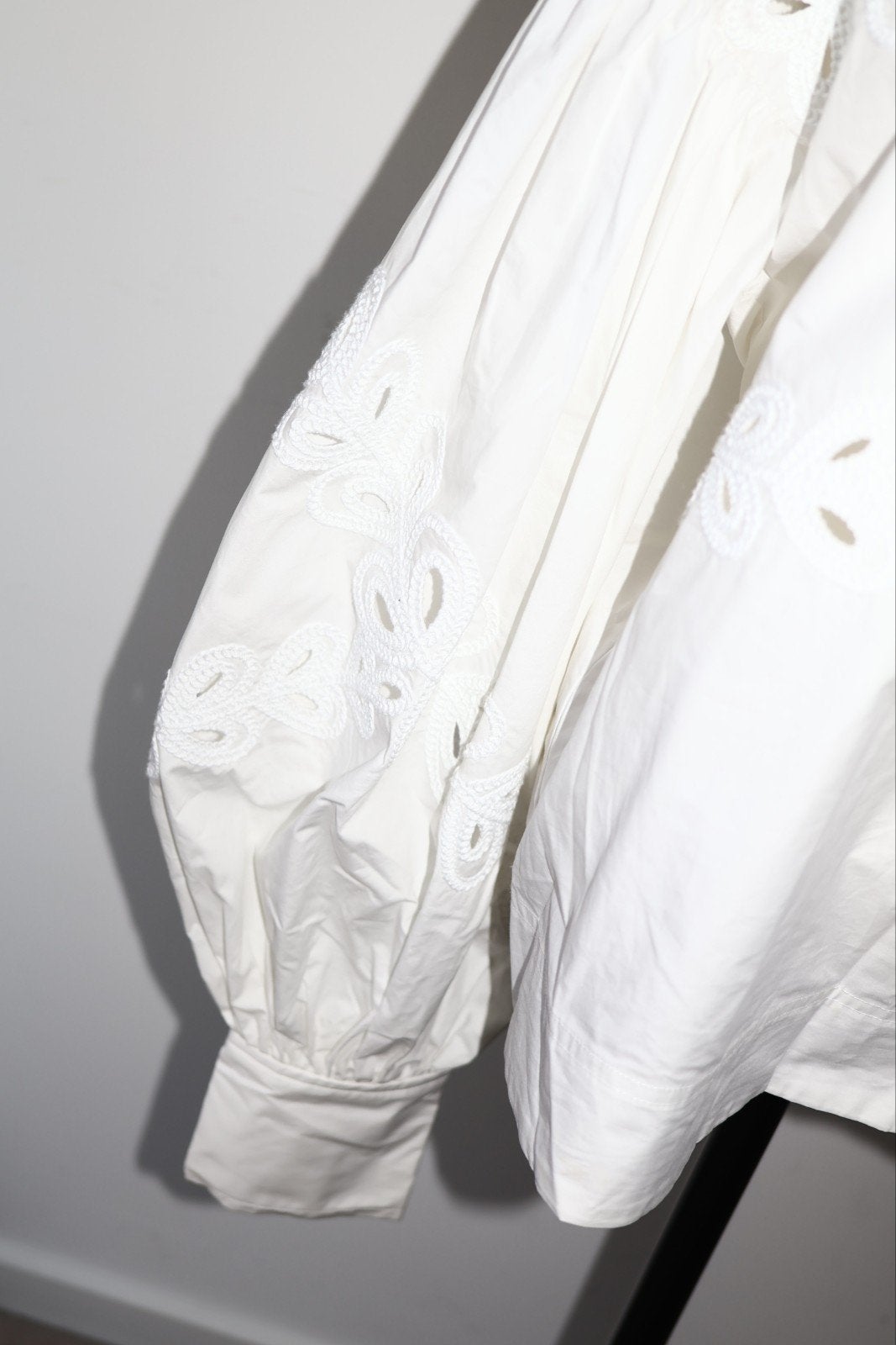 Ibana Geweldige Witte Blouse Maat 44 / XXL - Katoen, Kleding | Dames, Blouses en Tunieken, Zo goed als nieuw, Wit, Ophalen of Verzenden