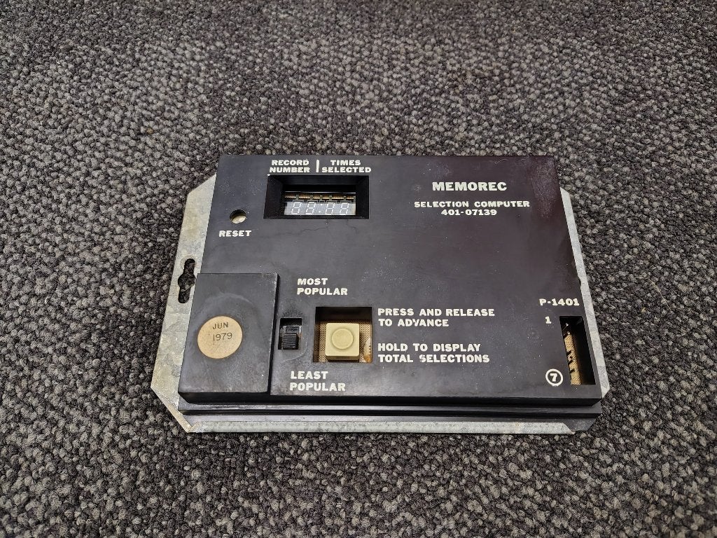 Selection Computer/ 601-07434 Rowe-AMi R83 (1982) jukebox, Verzenden, Gebruikt, 1950 tot 1960, Seeburg