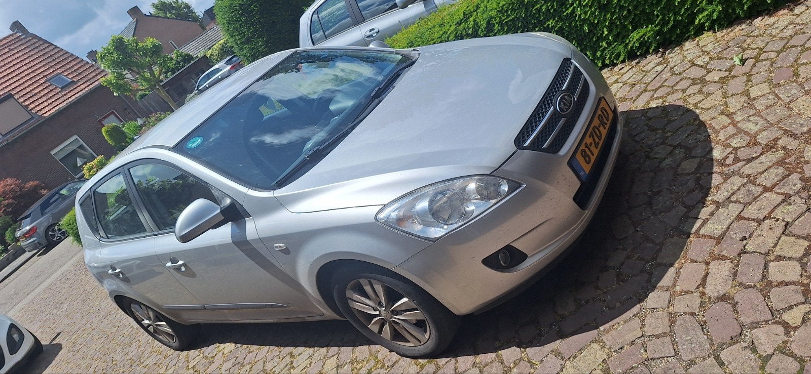 Kia (Pro) Cee d 1.6 Cvvt 2008 Grijs, Auto's, Kia, 1591 cc, 4 cilinders, Leder en Stof, 122 pk