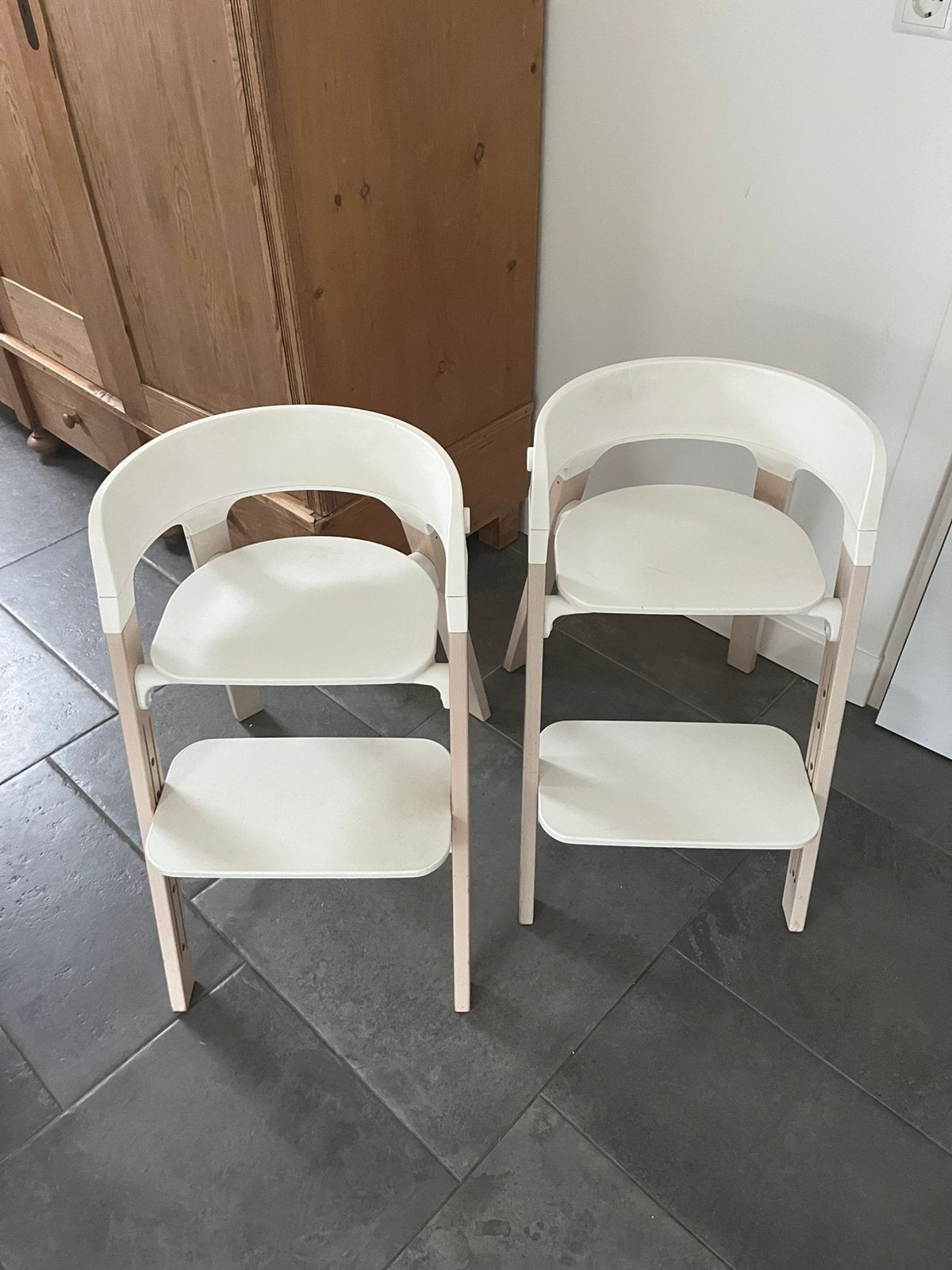 Stokke steps kinderstoel, Kinderen en Baby's, Ophalen, Gebruikt, Meegroeistoel