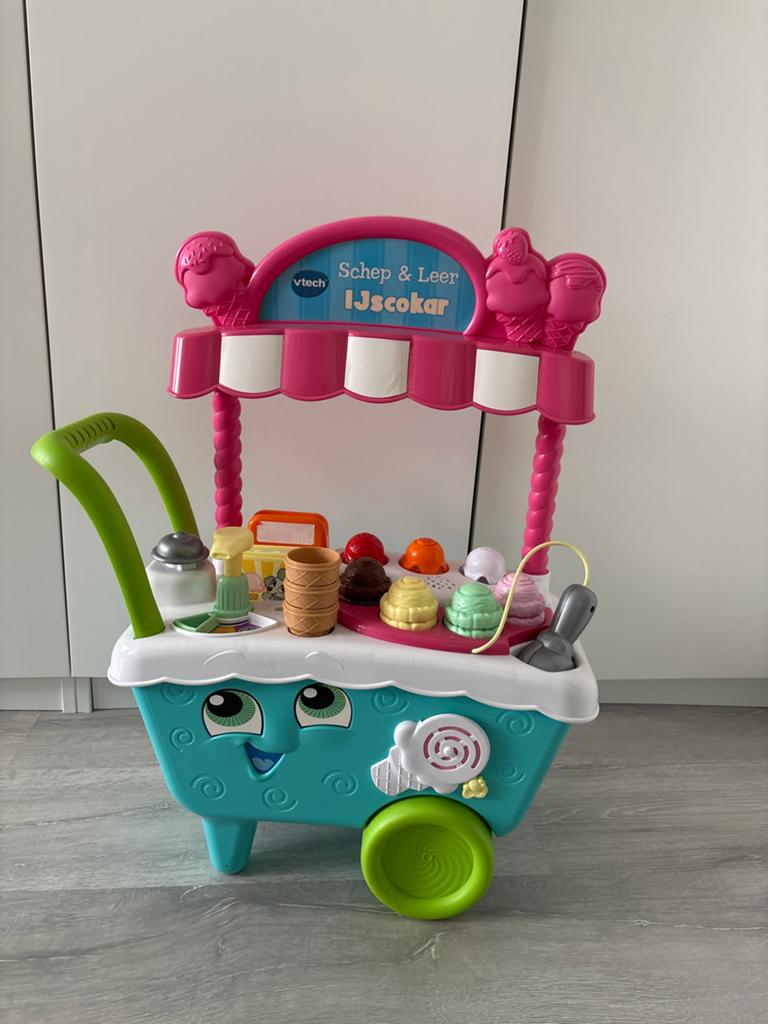 VTech IJscokar - compleet en werkt!, Ophalen, Zo goed als nieuw, Jongen of Meisje