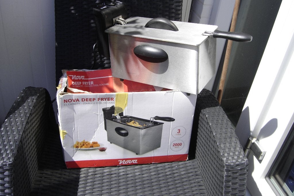 zgan nova deep fryer, 4 liter of meer, Ophalen, Zo goed als nieuw