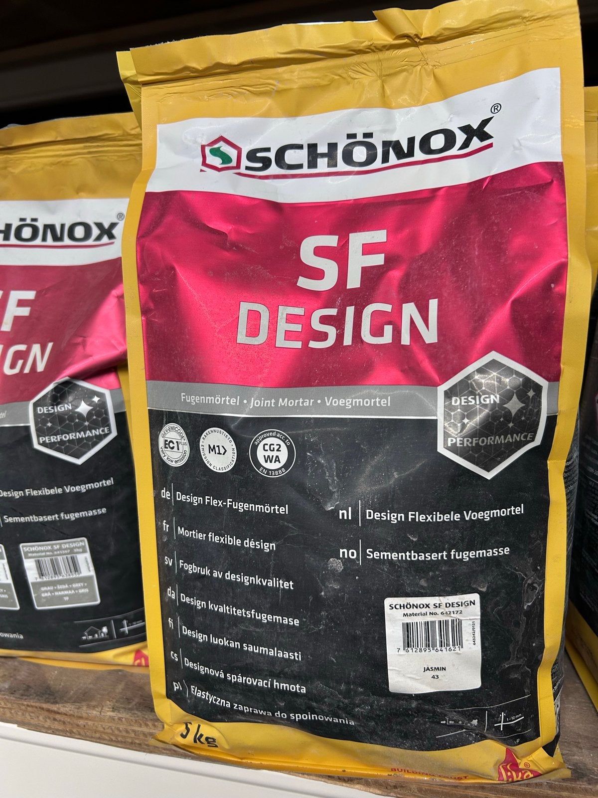 Schönox SF Design Voegmiddel 5kg - Diverse Kleuren, Overige typen, Nieuw, 10 m² of meer, Overige materialen