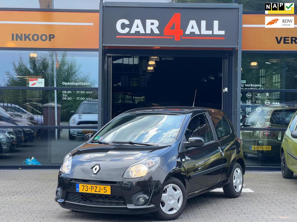 Renault Twingo 1.2-16V Dynamique CRUISE/AIRCO/APK 8-3-2025/Z, Auto's, Renault, Gebruikt, Zwart, 4 stoelen, Zwart