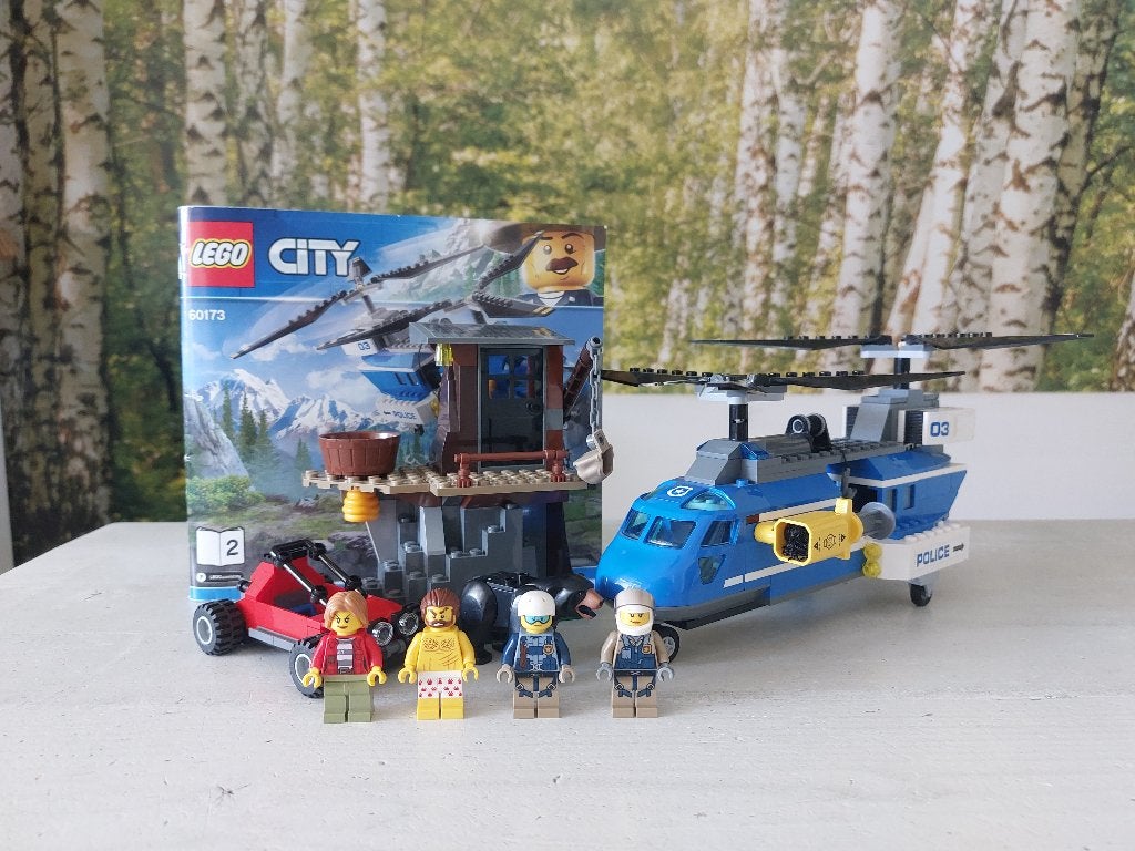 Lego City Politie Zware Helikopter 60173, City, Lego, Ophalen of Verzenden, Complete set