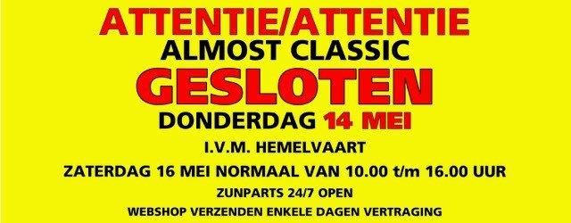 ZUNDAPP ALMOSTCLASSIC  AL 30 JAAR EEN BEGRIP IN VLAARDINGEN, Fietsen en Brommers, Brommeronderdelen | Zundapp, Ophalen of Verzenden