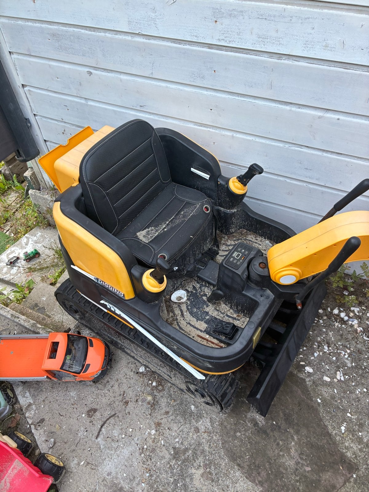 Graafmachine voor kinderen - Nieuwe accu nodig, Ophalen of Verzenden, Gebruikt, Overige typen