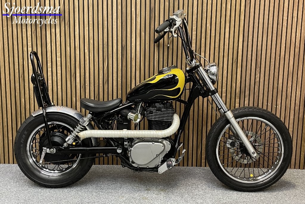 SUZUKI LS 650 SAVAGE CUSTOM (BJ 1992) LOW APE HANGER FLAMES, S, SUZUKI, Occasion, Chopper