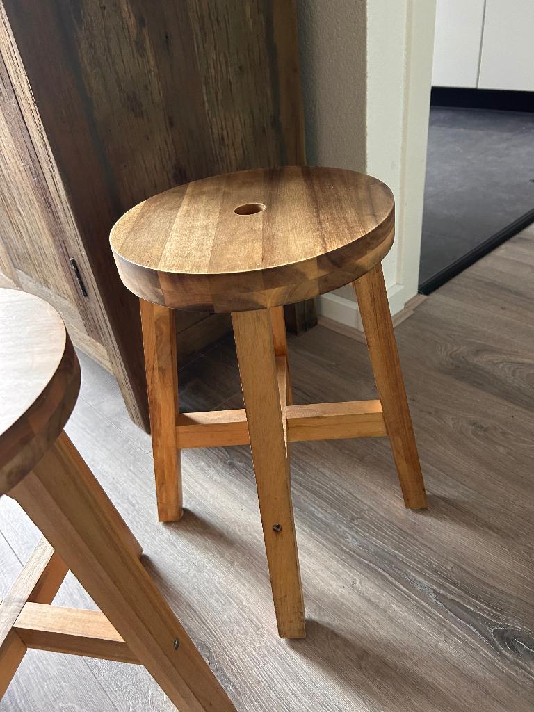 Krukje Skogsta, Huis en Inrichting, Krukjes, Ophalen, Zo goed als nieuw, Hout