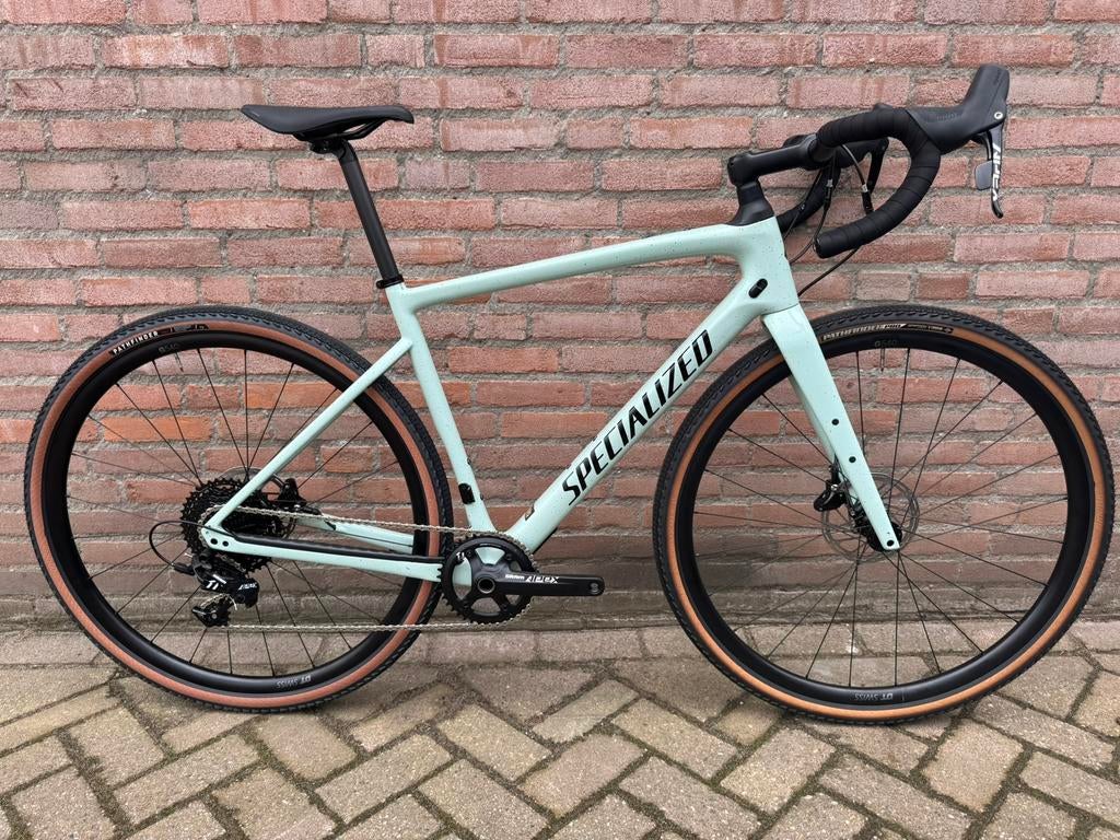 Specialized diverge gravelbike, Fietsen en Brommers, Carbon, Zo goed als nieuw, Meer dan 20 versnellingen, 53 tot 57 cm