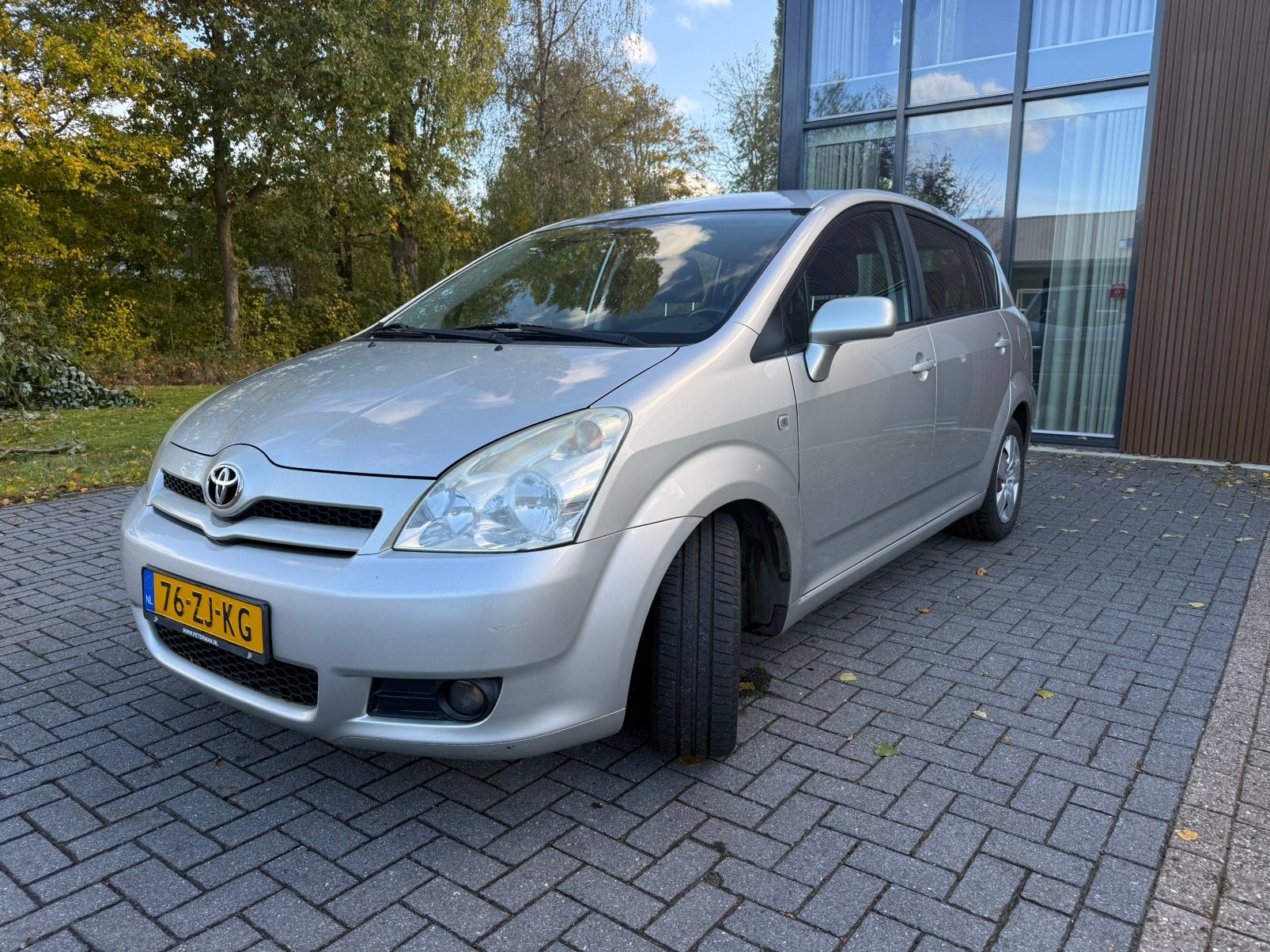 Toyota Corolla Verso 1.8 Vvt-i 7P 2007 Grijs, Auto's, Zwart, 129 pk, 7 stoelen, Particulier