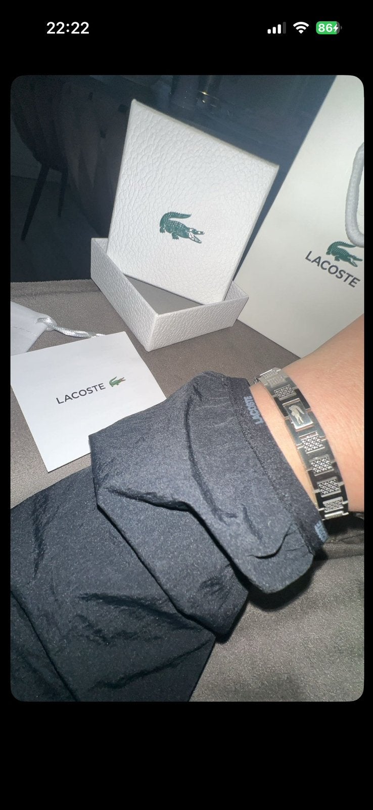 Lacoste armband NIEUW, Ophalen of Verzenden, Nieuw