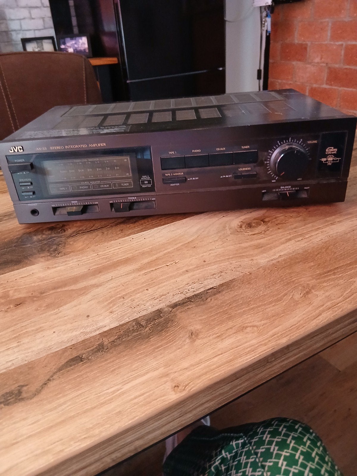 JVC AX-33 Stereo Geïntegreerde Versterker, Audio, Tv en Foto, Versterkers en Receivers, Ophalen of Verzenden