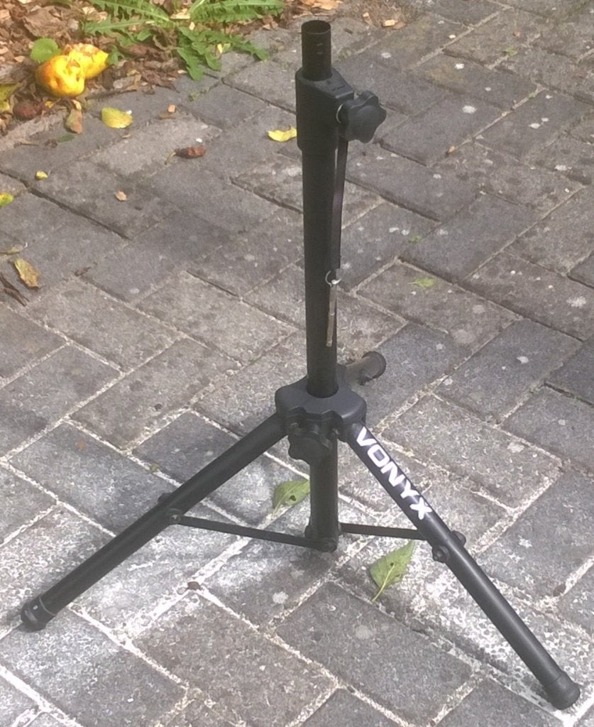 Statief 20 - 25 mm diameter, hoogte 1 meter, Instrumentstandaard, Vonyx, Speaker, Ophalen of Verzenden