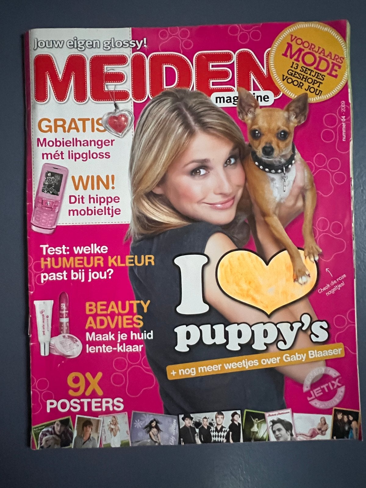 Meiden Magazine - Voorjaarsmode - I love puppy's, Ophalen of Verzenden, Gelezen, Damesbladen