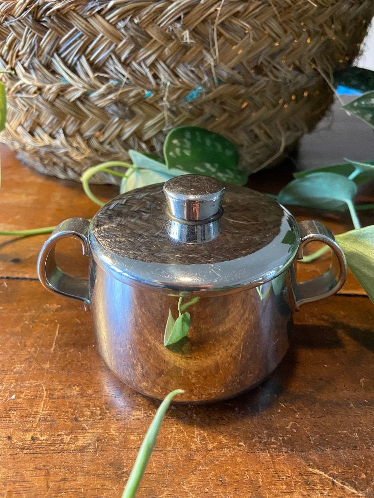 Mooi Alessi Alfra Italy vintage suikerpotje los deksel  igst, Zilver, Ophalen of Verzenden, Overige typen, Gebruikt