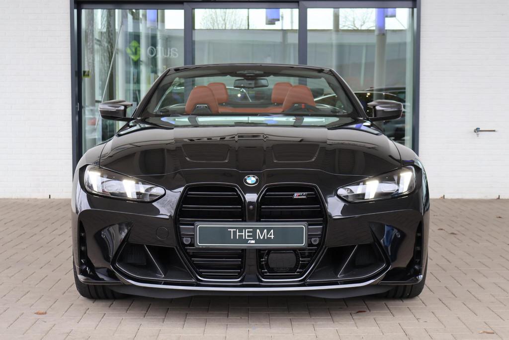 BMW M4 Cabrio Competition Innovation Pack | M Drive Professi, Auto's, Automaat, Cabriolet, 4 stoelen, Zwart
