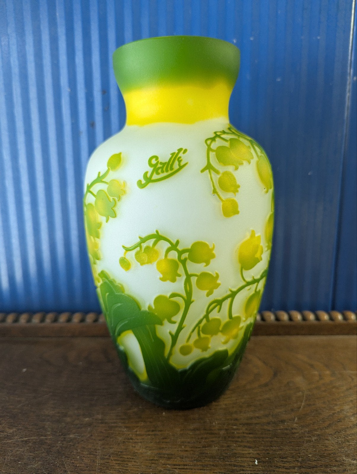 Prachtige Art Nouveau naar Galle Stijl Lelietjes-van-dalen, Ophalen of Verzenden