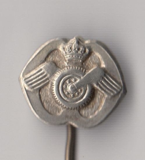 AAT Aan en Afvoertroepen embleem speldje, Niet vindbaar, Niet vindbaar, Nederland, Embleem of Badge