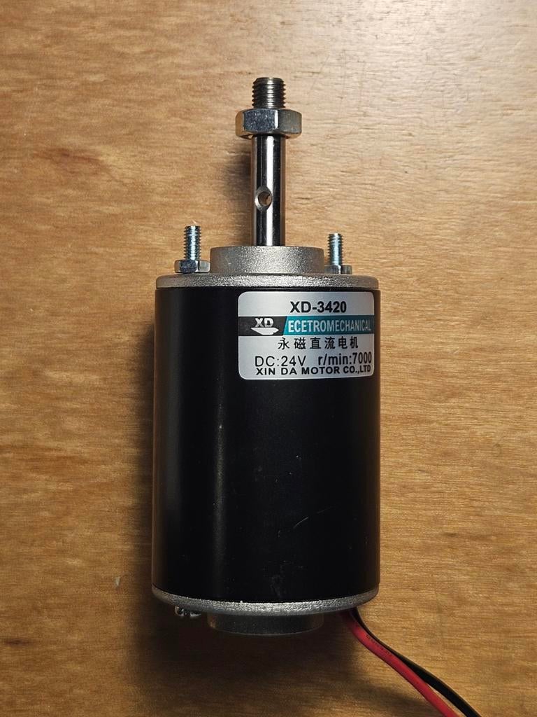 24V DC motor XD-3420 (6 beschikbaar), Ophalen of Verzenden, Nieuw