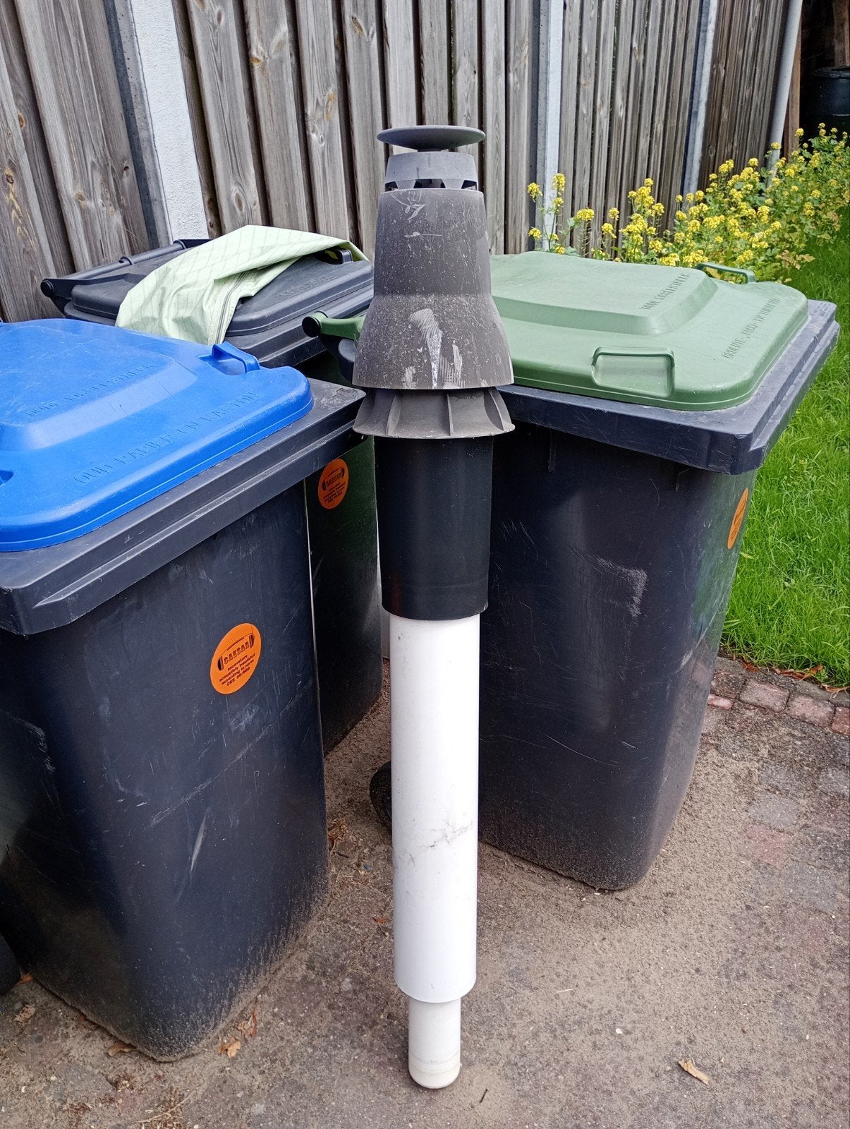 rookgasafvoer cv ketel, Ophalen, Gebruikt, Afzuiger