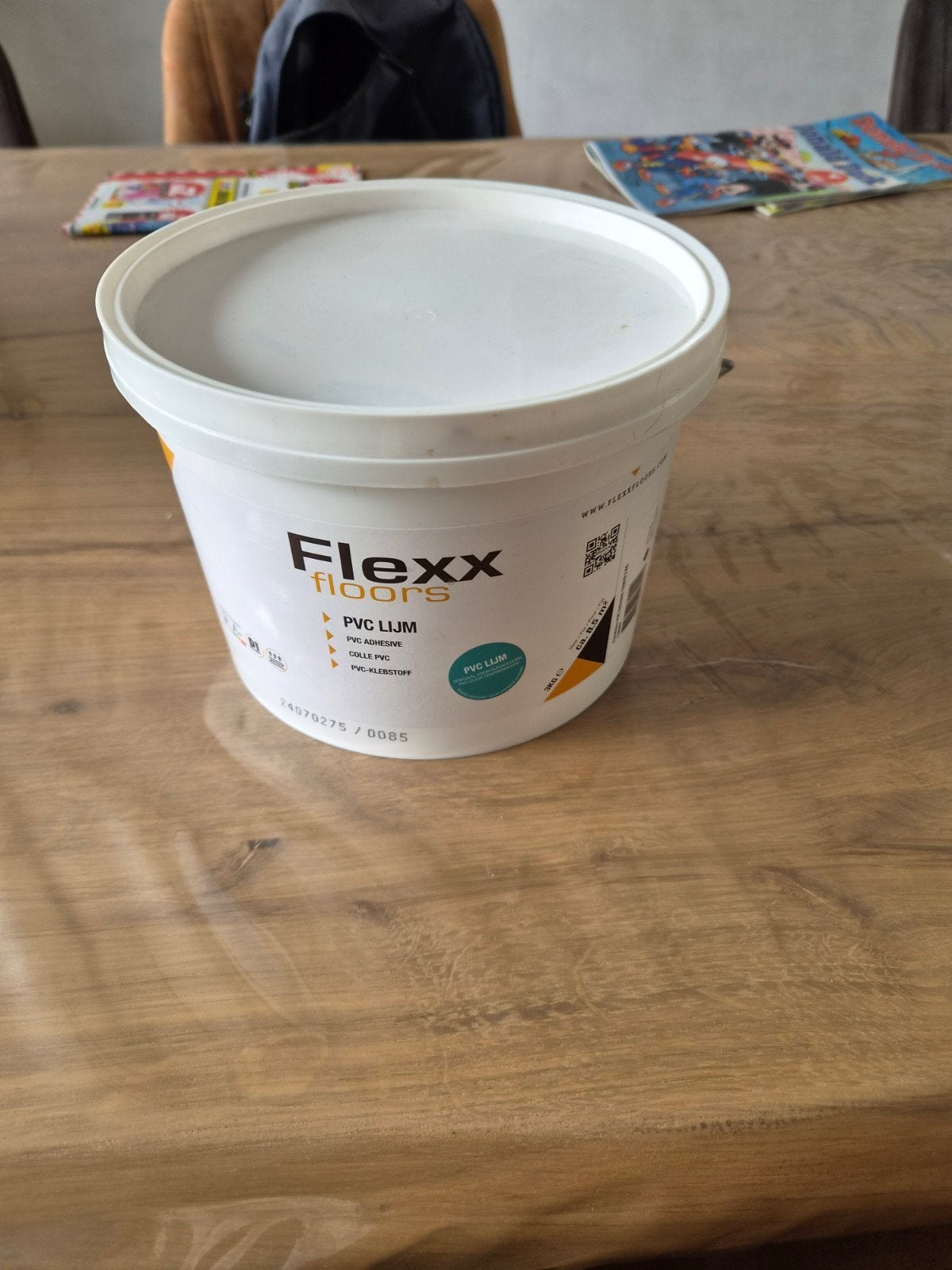 Flexx Floors PVC Lijm, Ophalen, Wit