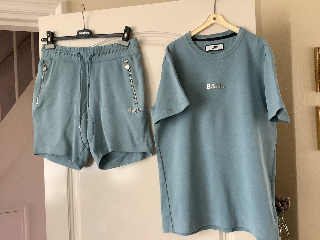 korte Broek -Shirt maat M merk BALR, Ophalen of Verzenden, Zo goed als nieuw, Maat 38/40 (M), Kort