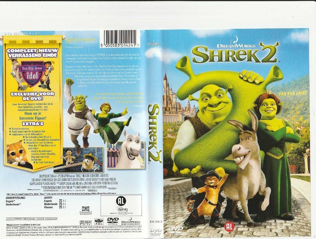 Shrek 2, Avontuur, Alle leeftijden, Ophalen of Verzenden, Zo goed als nieuw