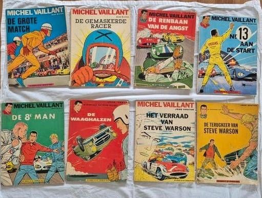 Michel Vaillant, Meerdere comics, Ophalen of Verzenden, Gelezen, Europa