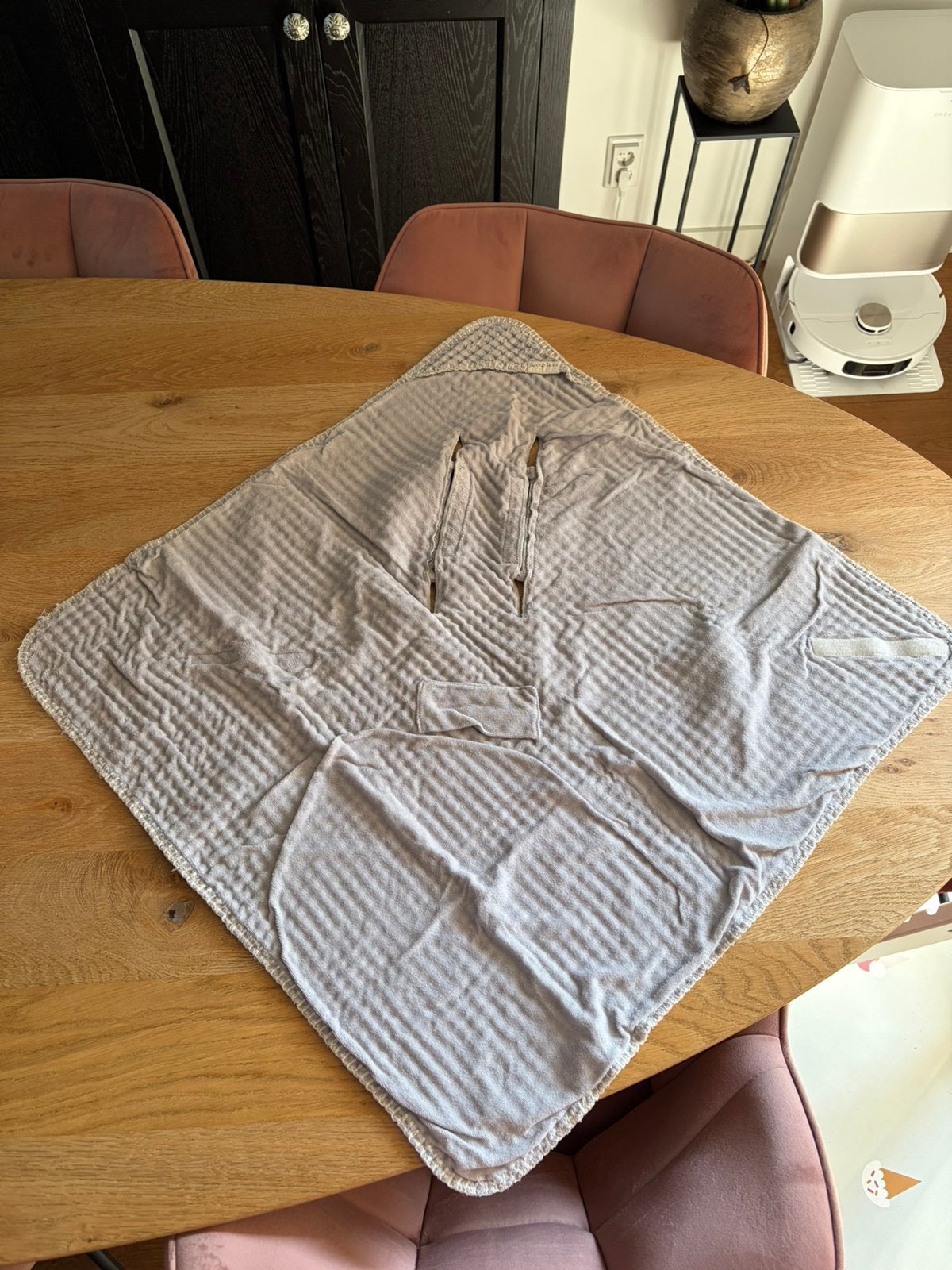 Koeka wikkeldoek wafel lichtgrijs, 70 cm, Koeka, Ophalen of Verzenden, Zo goed als nieuw