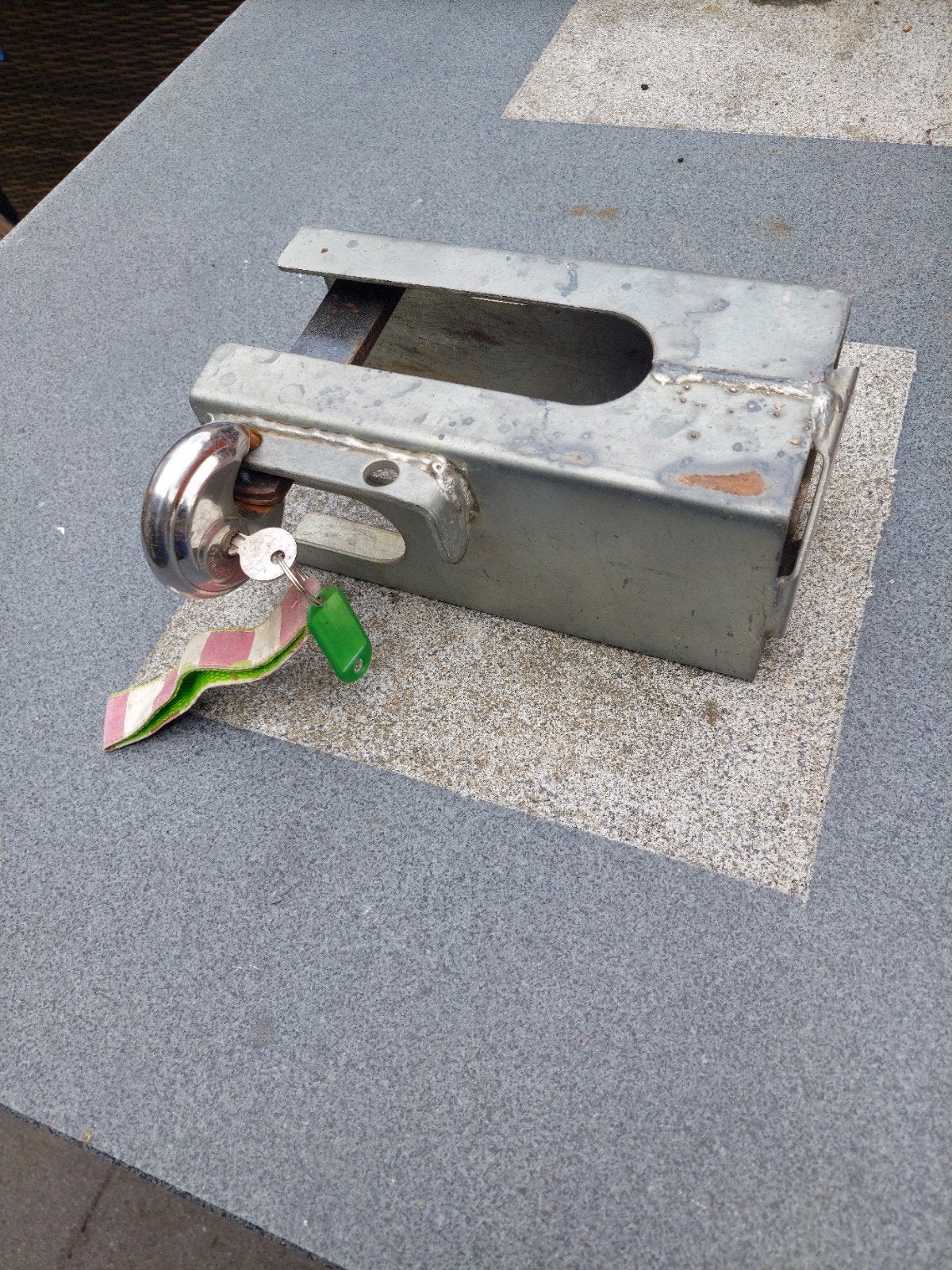 Disselslot  met discusslot, Ophalen of Verzenden