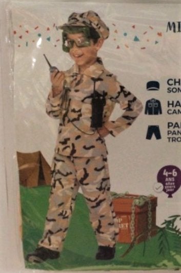 Mooie Leger, Militair outfit mt 104 / 116, Ophalen of Verzenden, Nieuw, 110 t/m 116, Meisje