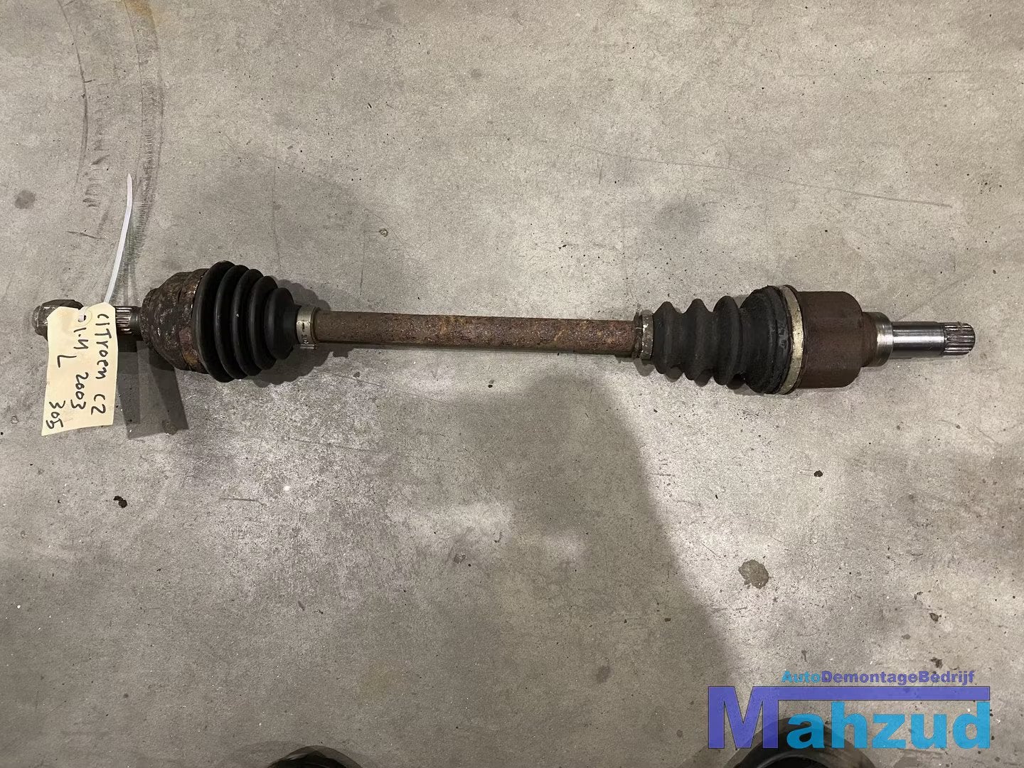 CITROEN C2 1.4 links aandrijfas 2003-2012, Auto-onderdelen, Gebruikt, Citroën, Stellantis N.V., Ophalen of Verzenden