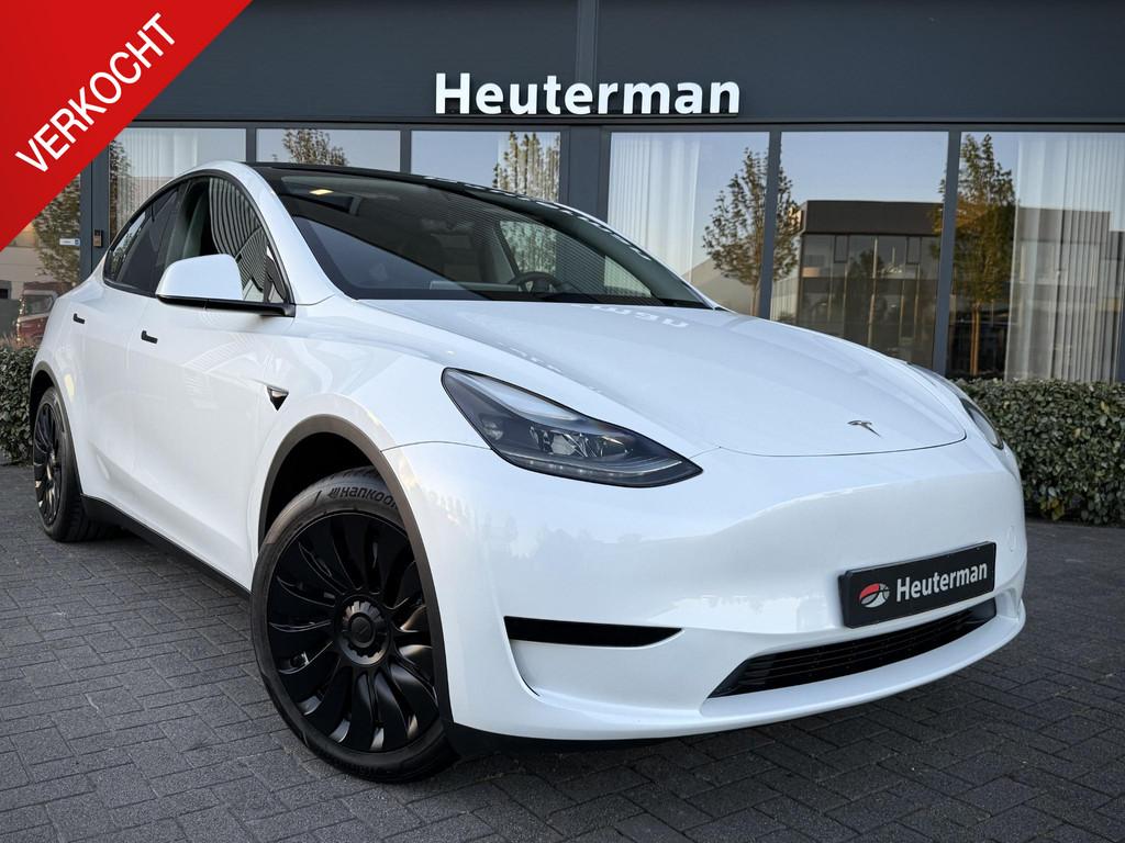 Tesla Model Y RWD Black Edition/ Autopilot/ Pano/ Leder, Automaat, 238 pk, Achterwielaandrijving, Gebruikt