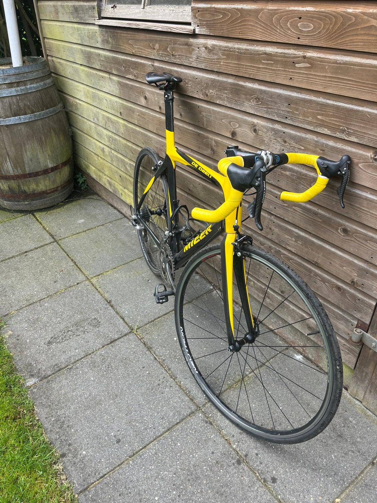 Handgemaakte Carbon Racefiets - Campagnolo Super Record, Gebruikt, Carbon, 10 tot 15 versnellingen, 53 tot 57 cm