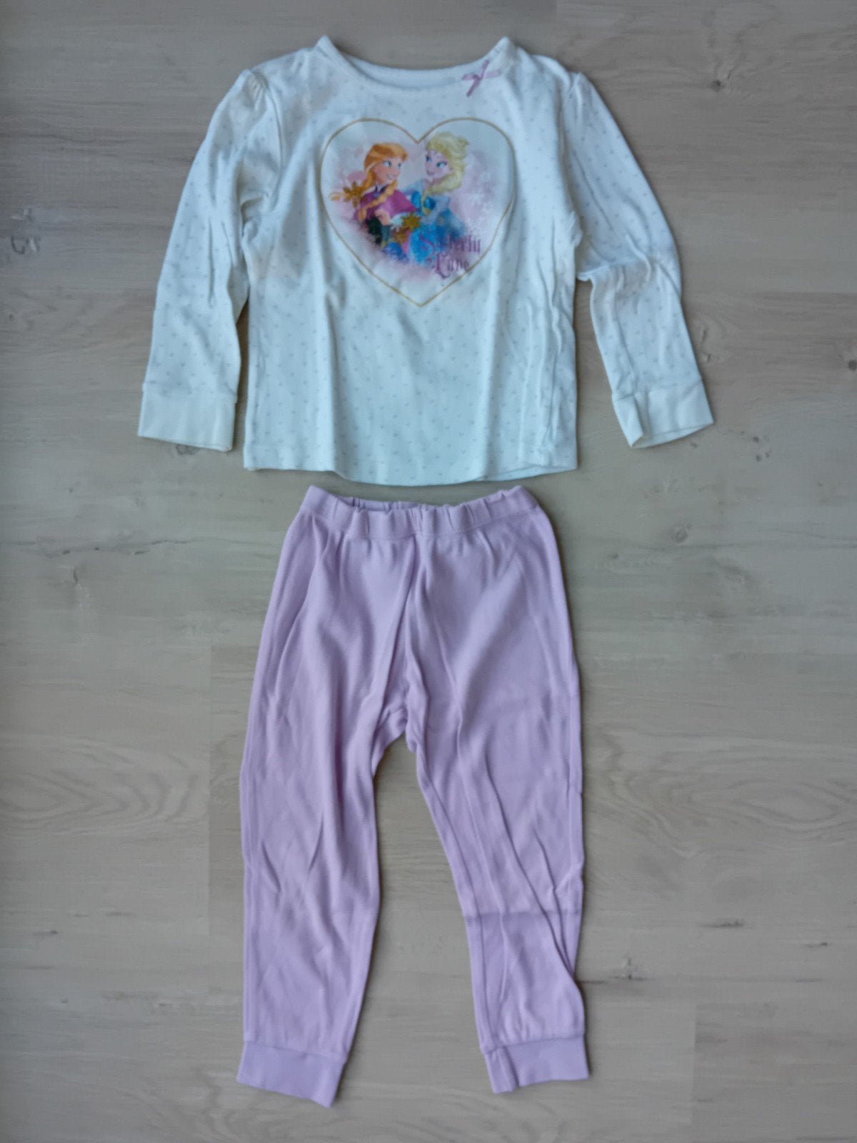 Pyama Frozen maat 98/104, Nacht- of Onderkleding, Disney Frozen (C&A), Gebruikt, Meisje