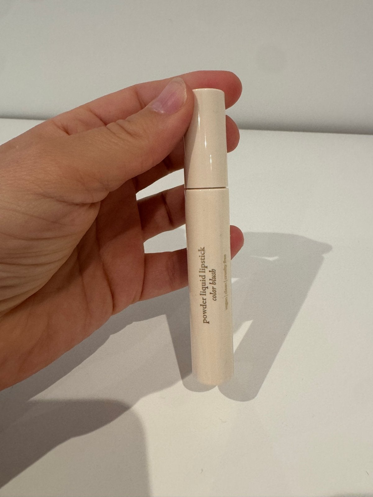 LIA Cosmetics Powder Liquid Lipstick - Color Blush, Lippen, Nieuw, Ophalen of Verzenden, Make-up