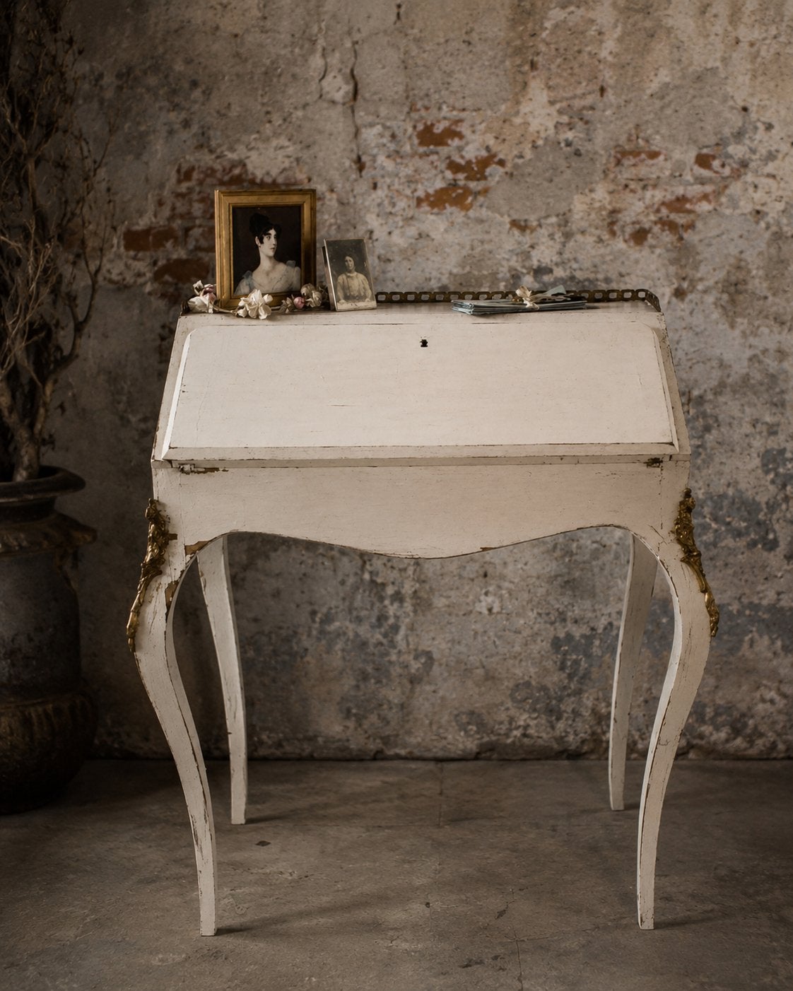 Antieke franse  bureau  bureautje, Ophalen of Verzenden