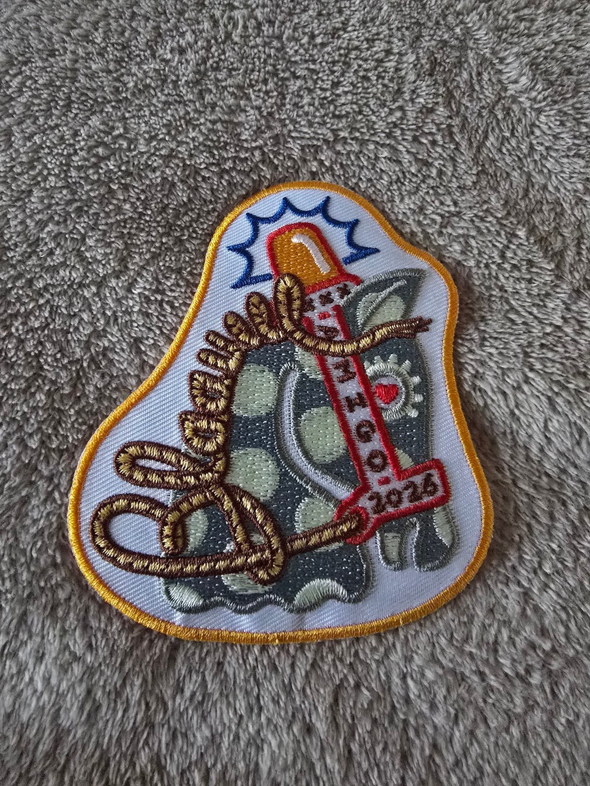 carnaval politie embleem, Verzenden