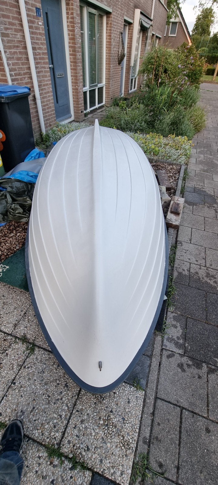 Stabiele polyester roeiboot / bijboot, Ophalen, Gebruikt