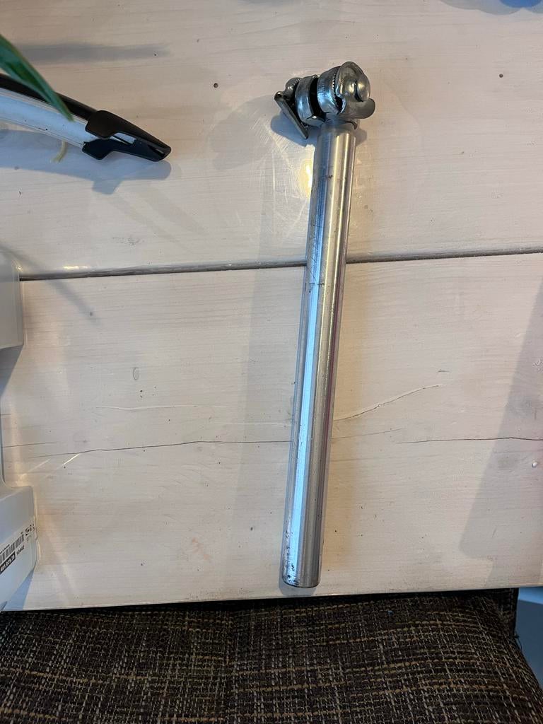 Zadelpen 27.2mm - Fiets onderdeel, Ophalen of Verzenden, Gebruikt, Zadel
